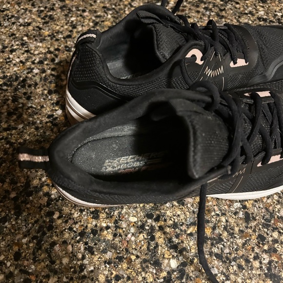 Skechers Bobs Pulse Air Women’s Black and White Athletic Shoes, Size 8.5 - Picture 5 of 12